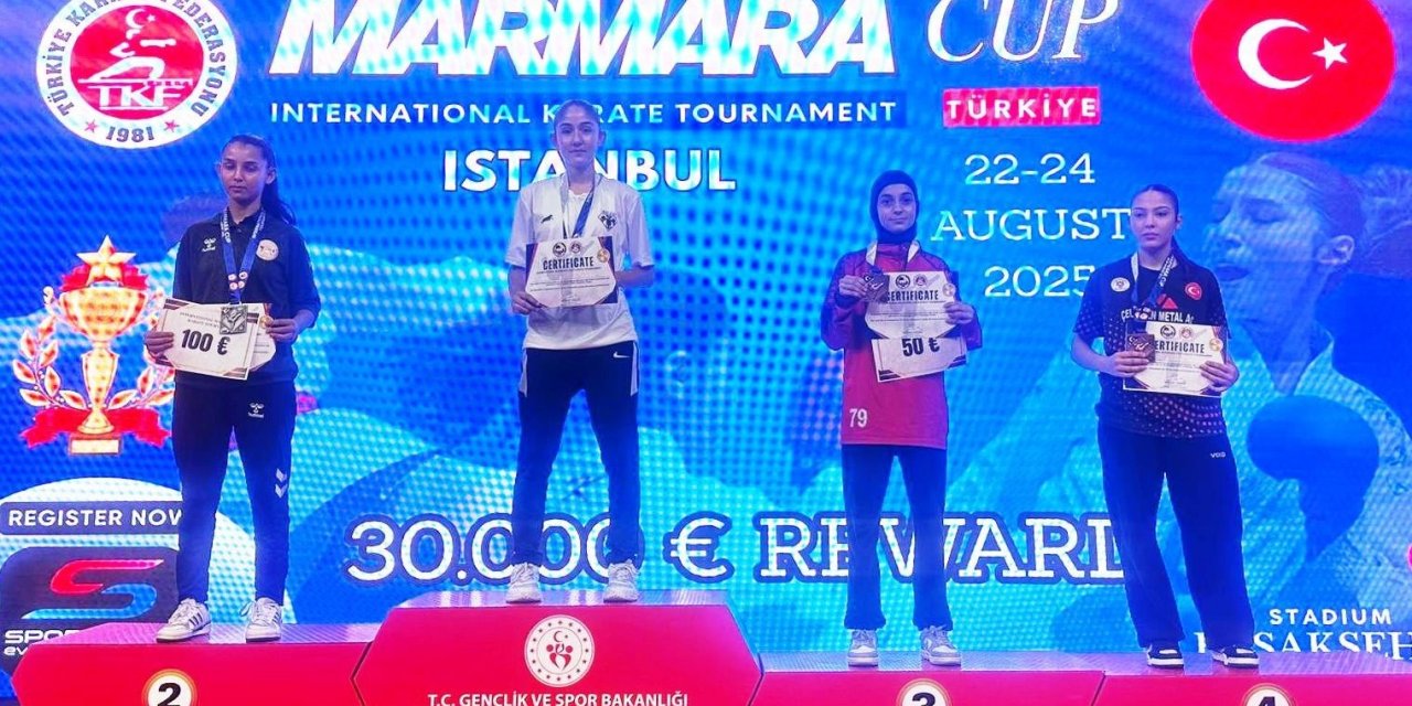 Körfezli karatecilerden uluslararası başarı