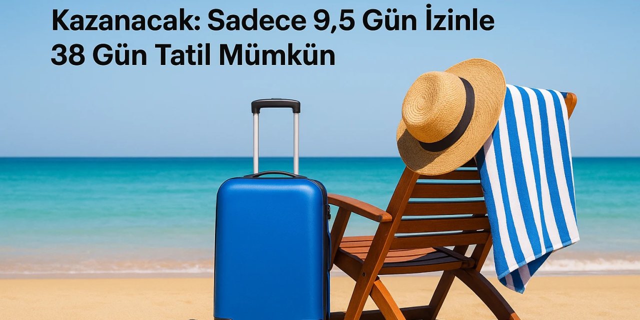 2026'da Yıllık İzinleri Akıllı Kullanan Kazanacak: Sadece 9,5 Gün İzinle 38 Gün Tatil Mümkün