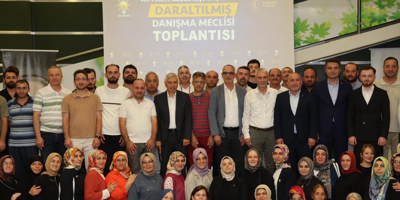 AK Parti Gebze Danışma Meclisi Toplandı