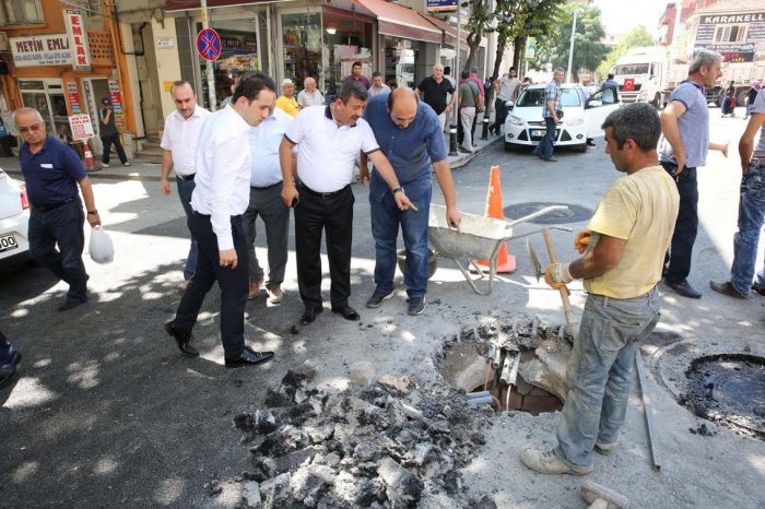 Karabacak çalışmaları denetledi