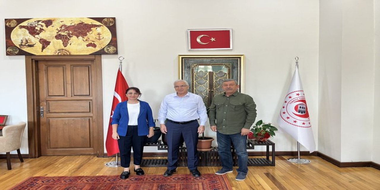 Kaymakam Dönmez’e Ziyaret