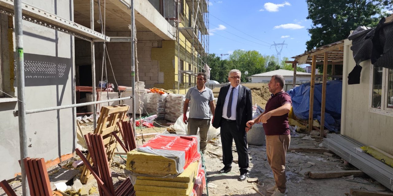 İl Sağlık Müdürü Pehlevan,  Sağlık Yatırımlarını İnceledi