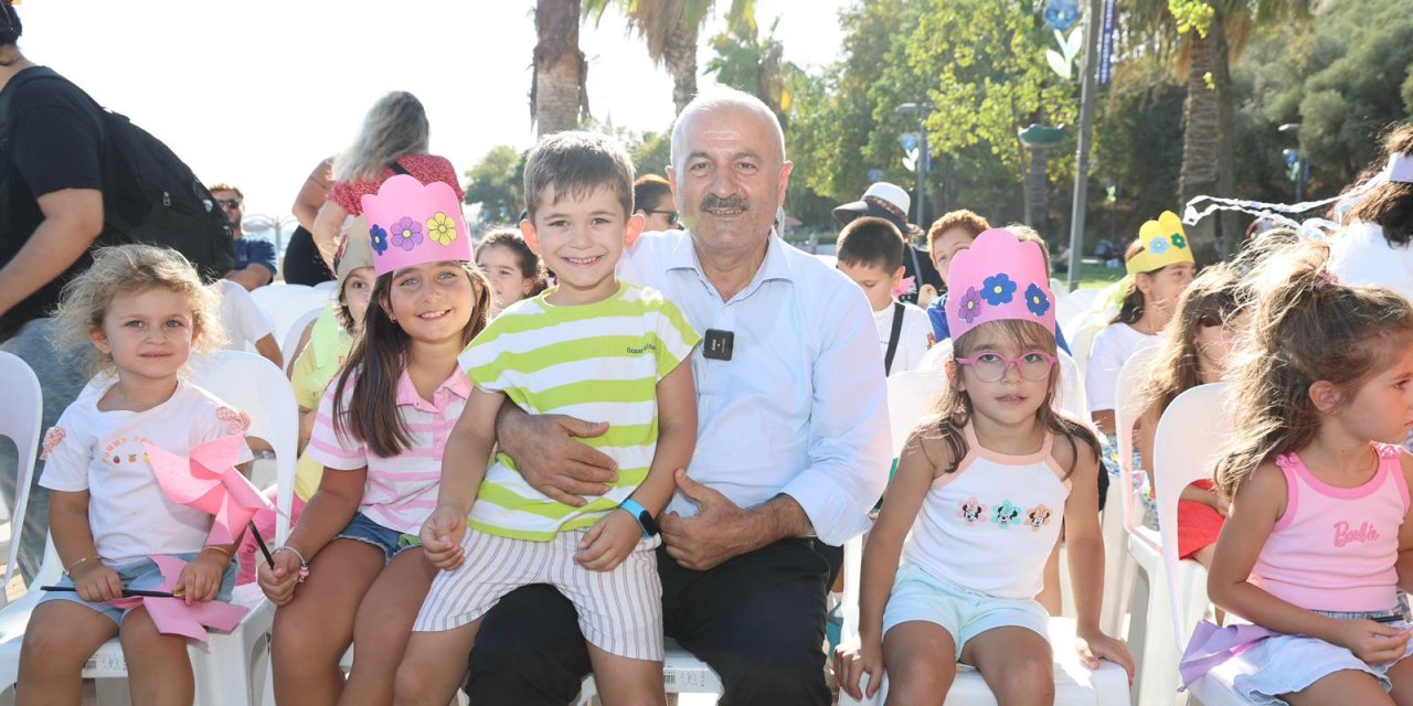 Miniklerin Atölye  Keyfine Ortak Oldu