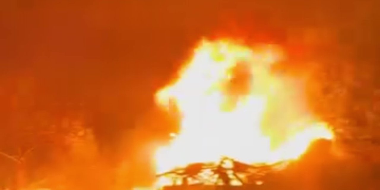 Kocaeli'de otluk arazide yangın çıktı