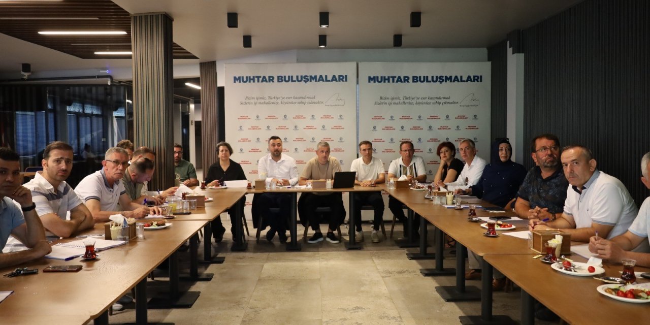 Muhtarların talepleri karşılık buldu