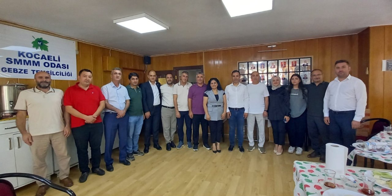 SMMMO Gebze’de Yönetim Değişti