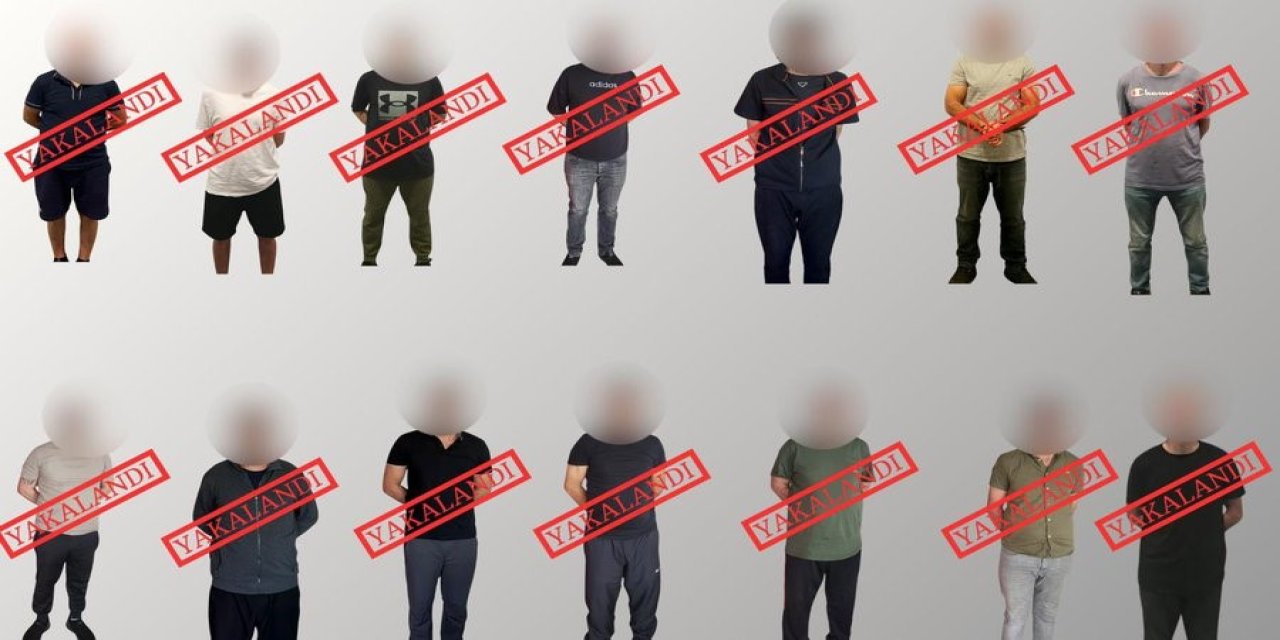 Kırmızı bültenle aranan 12 suçlu Türkiye’ye getirildi