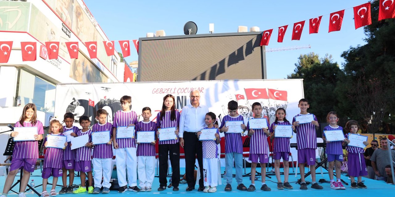 Gebze’de Yaz Spor Okulları Coşkuyla Tamamlandı