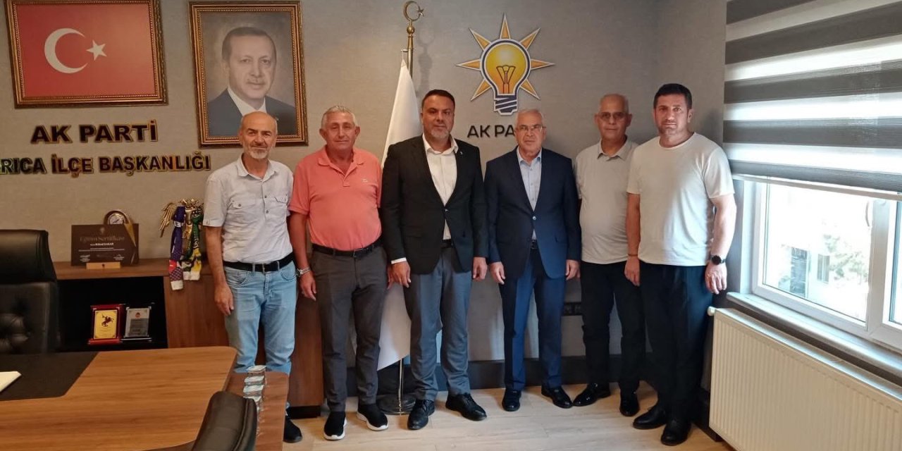 Kaymakamı Dönmez'den  AK Parti’ye İadei ziyaret