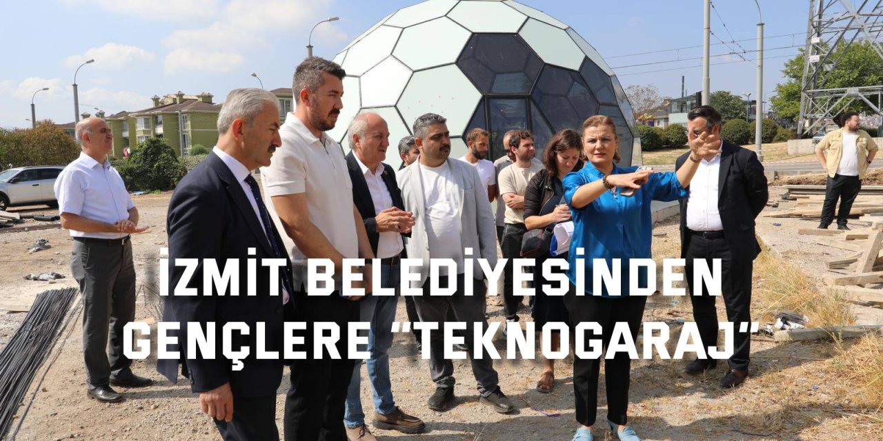 İzmit Belediyesinden  gençlere “Teknogaraj”