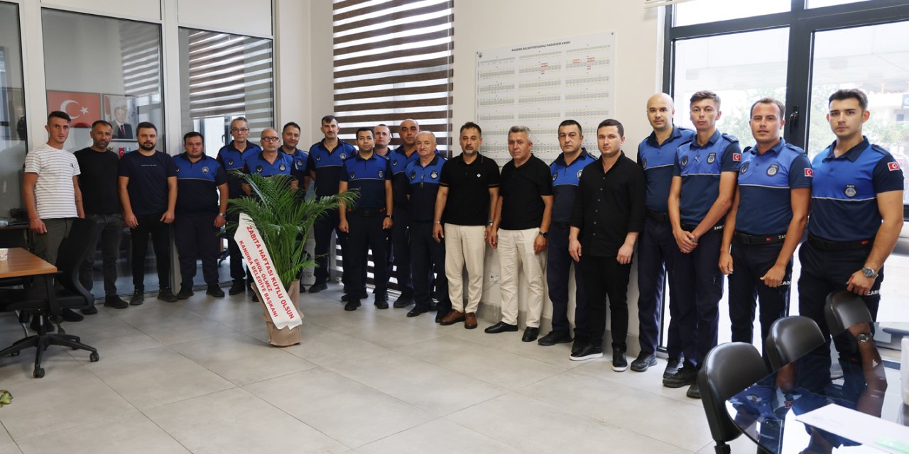 Başkan Ölmez’den Zabıta Haftası Ziyareti