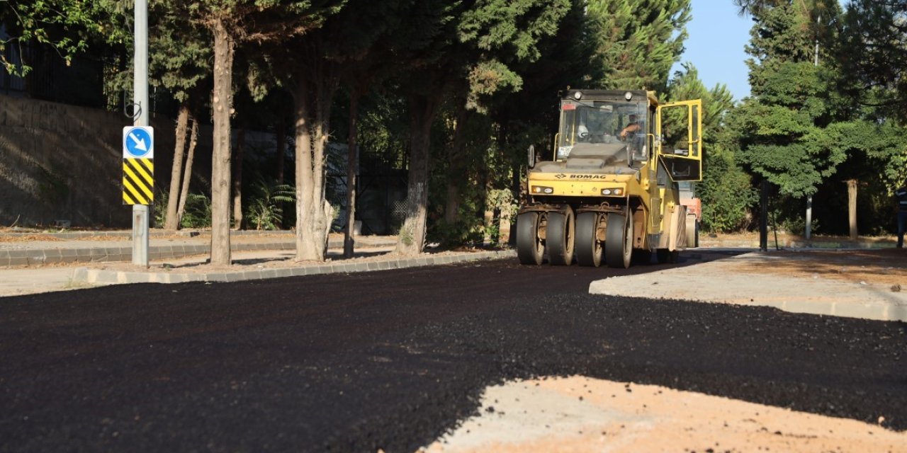 Körfez’de kavşak ve yol çalışmaları