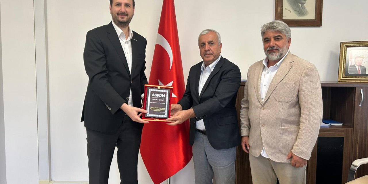 ASKON’dan Çevre ve Şehircilik İl Müdürüne Ziyaret