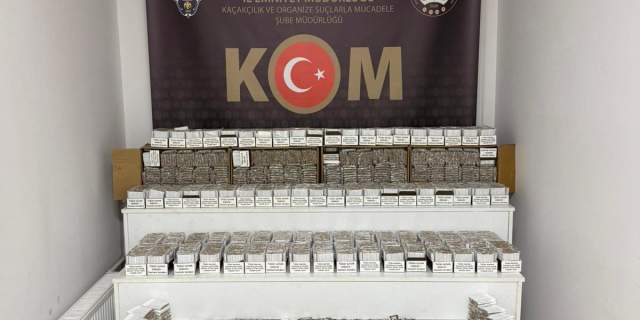 Gölcük’te kaçak tütün operasyonu: 1 kişi tutuklandı