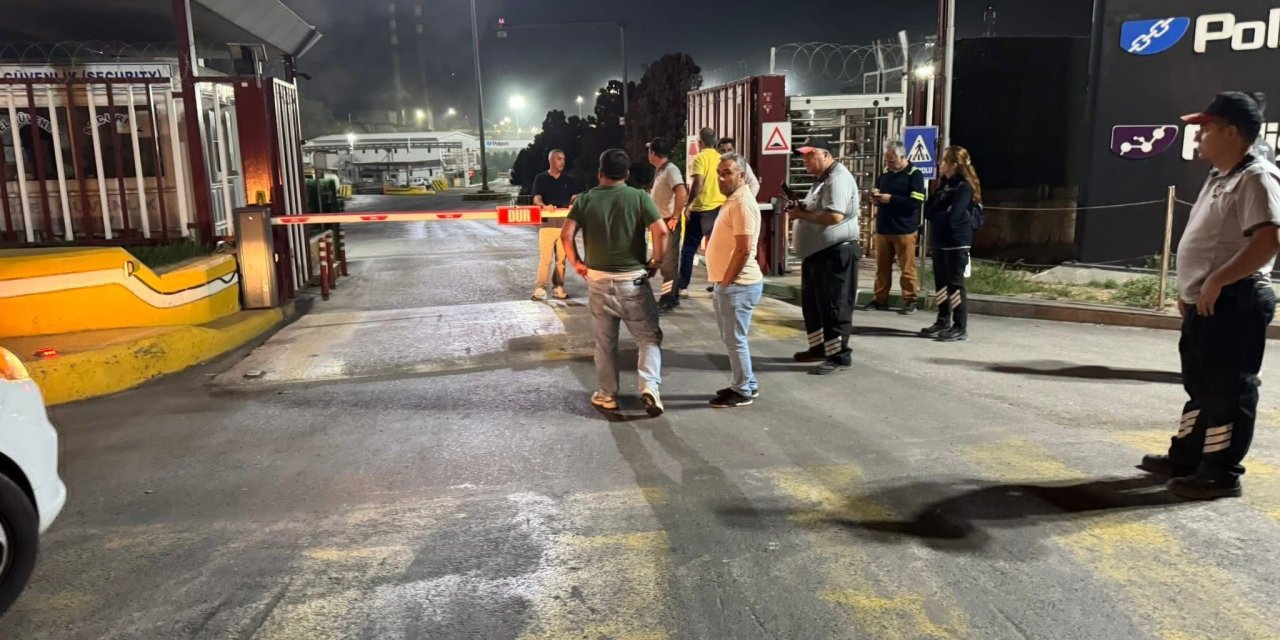 ‘’Kimyasal sızıntı kontrol altına alındı!’’