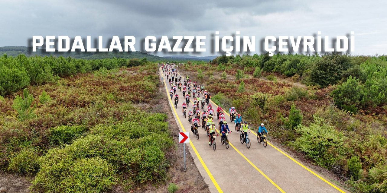 Pedallar Gazze için çevrildi