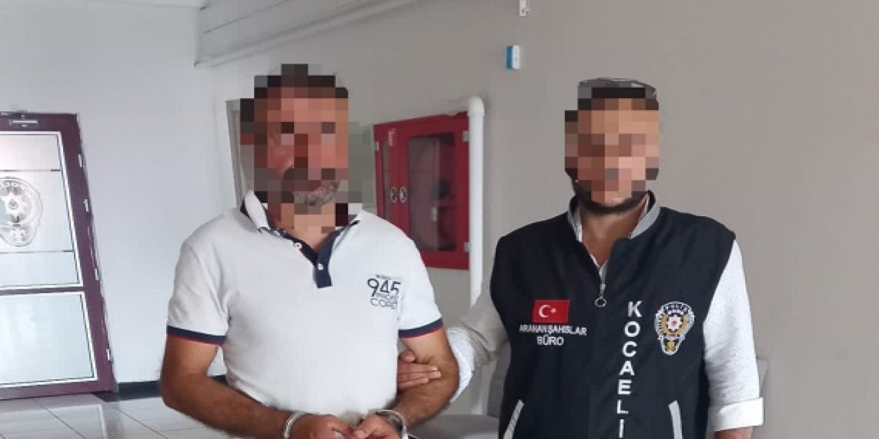 Kocaeli’de 25 yıl hapisle aranan  hükümlü yakalandı