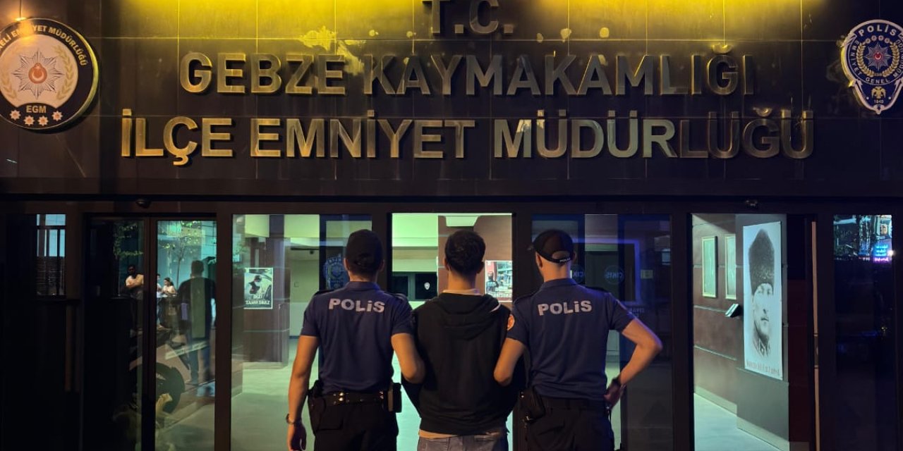 Terör Suçlusuna Gebze’de Operasyon