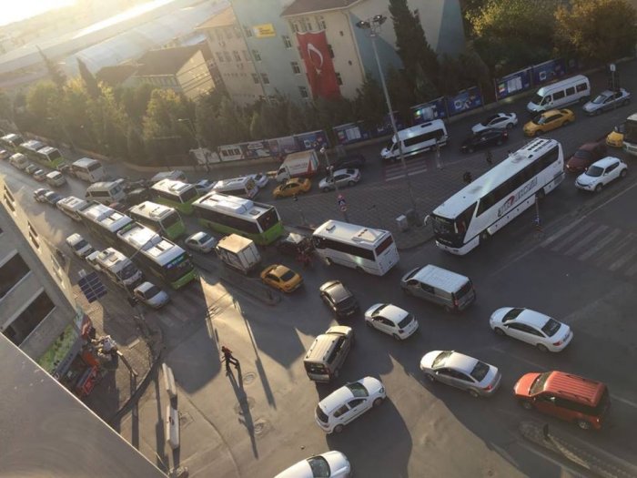 Trafiğe esnaftan öneri!