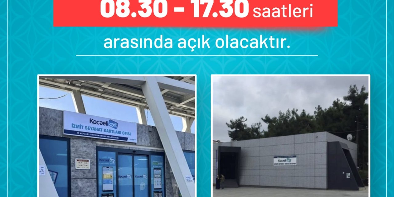 Seyahat Kart Ofisleri bugün açık