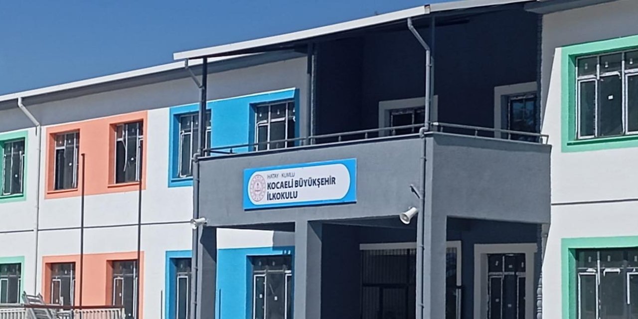 Büyükşehir’in Hatay’da  yaptırdığı okul açılıyor