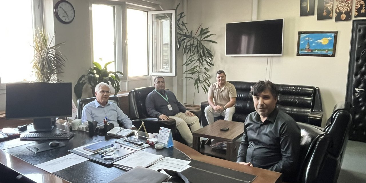 Kaymakam Dönmez'den, Farabi Hastanesi'ni Ziyaret Etti