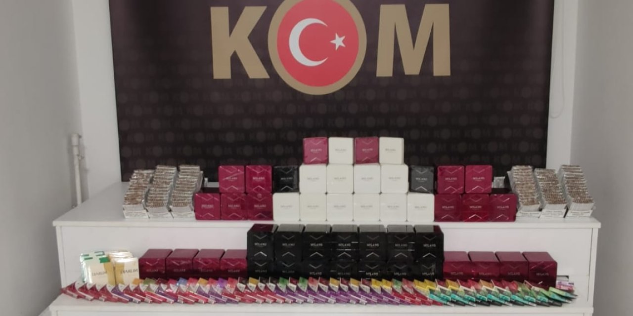 Gölcük’te kaçak tütün operasyonu: 2 gözaltı