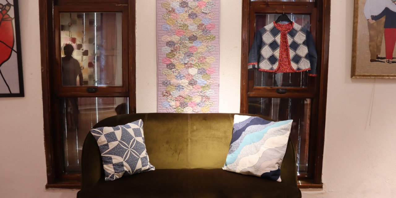 41 eserle ‘Kumaşların Aşkı’ sergisi açıldı