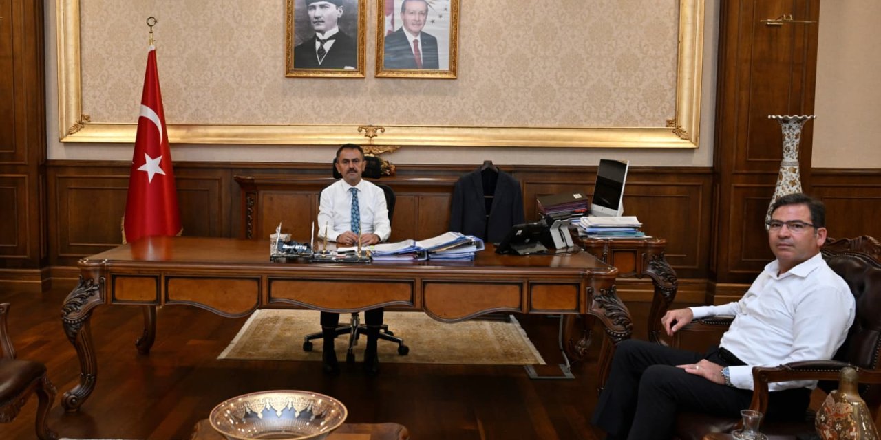 Birleşik Metal İş Sendikasından Vali Aktaş'a Ziyaret