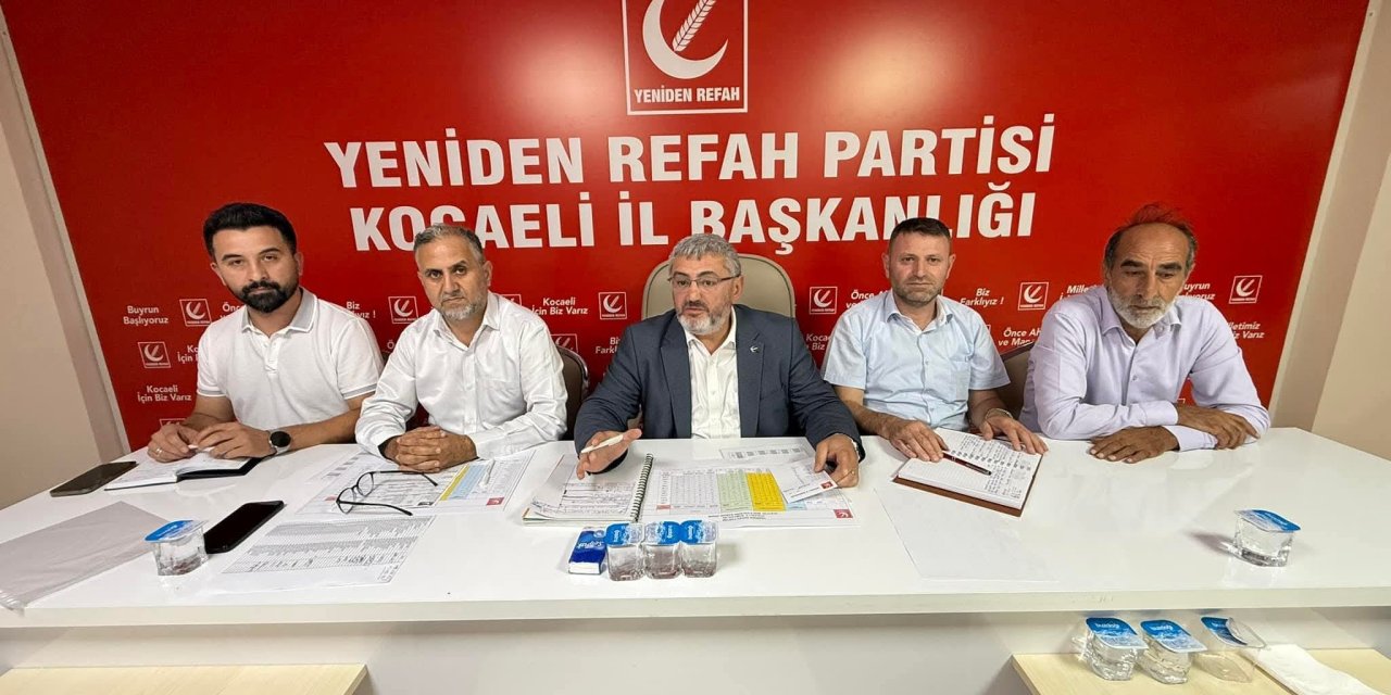 Yeniden Refah Partisi Kocaeli  İl Yönetim Kurulu Toplantısı
