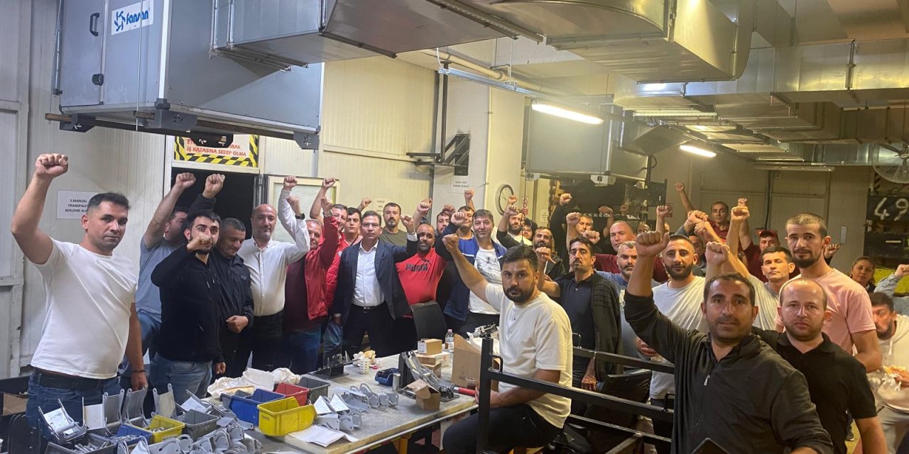 OMSA Metal işçileri direndi, kazandı!