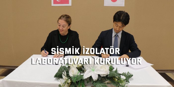 Sismik İzolatör Laboratuvarı kuruluyor