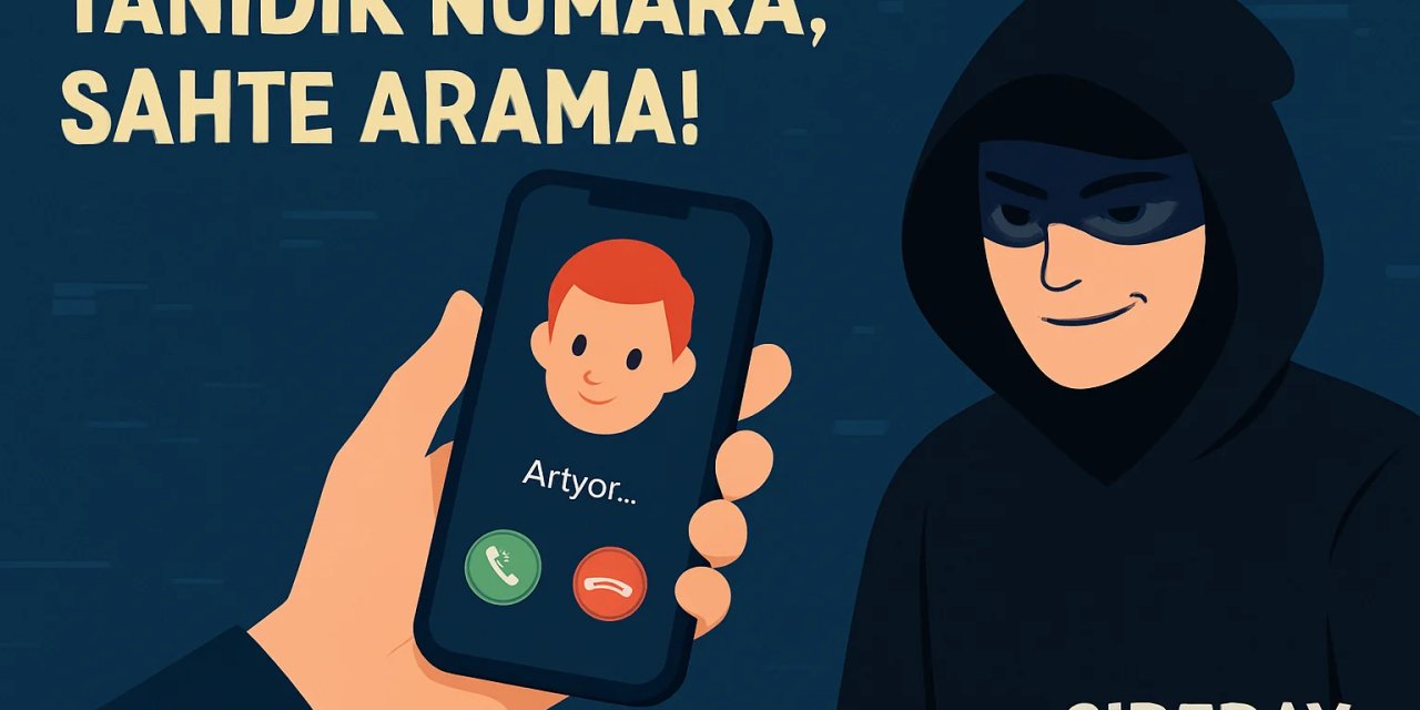 Tanıdık numara, sahte  arama! SİBERAY  uyardı