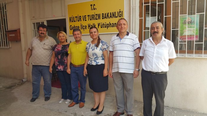 Milletvekili Hürriyet, Gebze Kütüphanesi’ne el attı