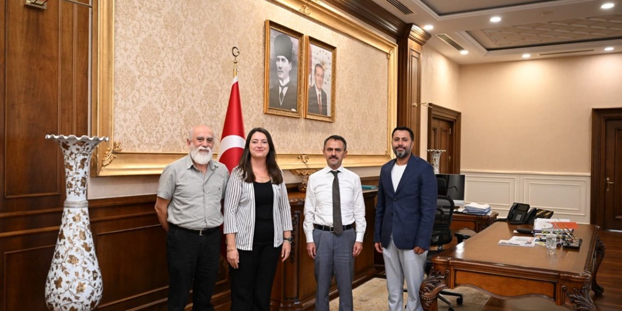 Vali İlhami Aktaş'a Ziyaret