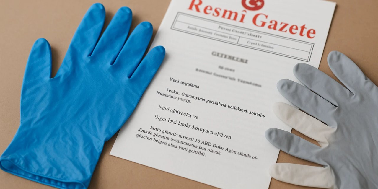 Nitril Eldiven ve Benzeri Ürünlere Gözetim Zorunluluğu