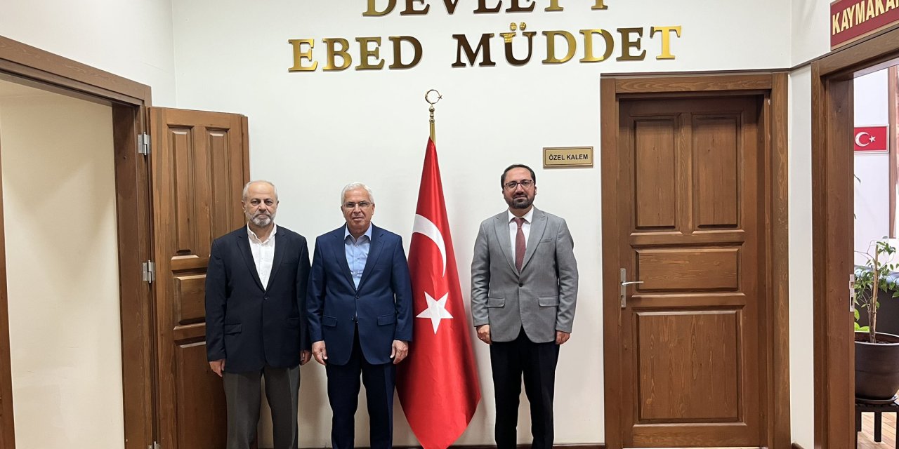 Kaymakam Dönmez'e  "Hayırlı Olsun" Ziyareti