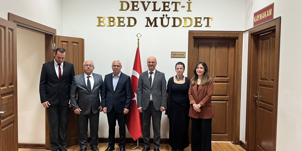 Kaymakam Dönmez&#039;e &quot;Hayırlı Olsun&quot; Ziyareti