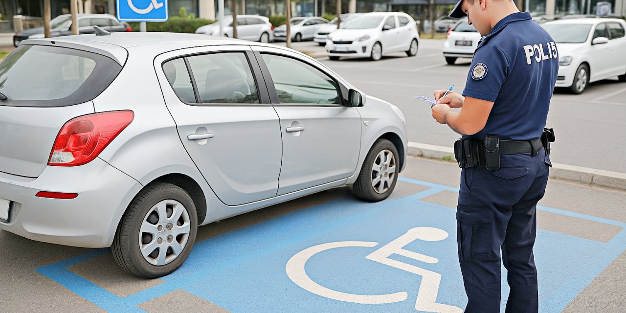 Engelli Park Yerlerine Park Eden 60 Araca Ceza Yağdı