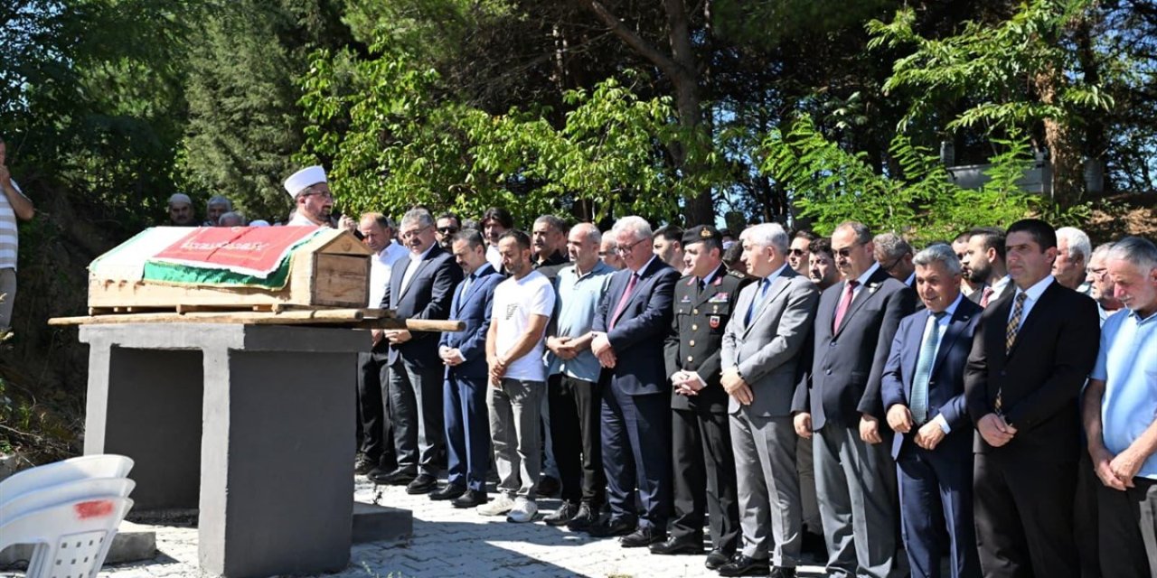 Vali İlhami Aktaş Cenaze Namazına Katıldı