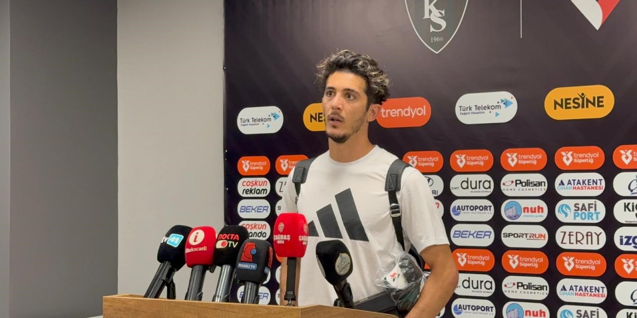 "Her şeyimizi verdik, maalesef sonucu yakalayamadık"