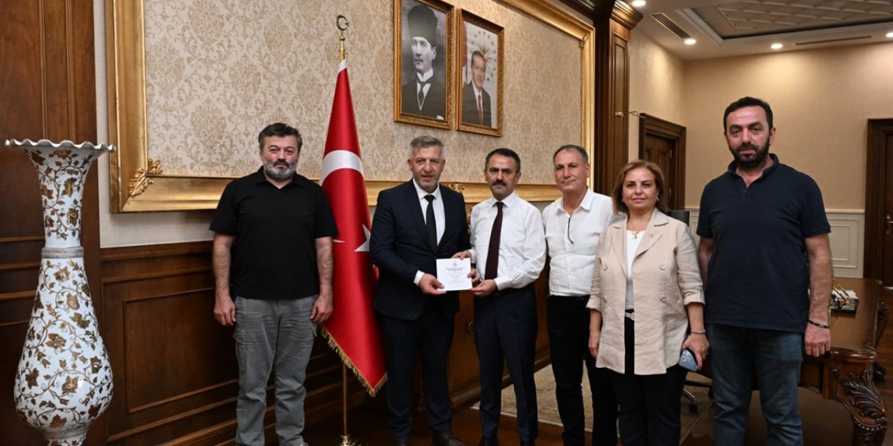 Trabzonlular Derneğinden Vali Aktaş’a Ziyaret
