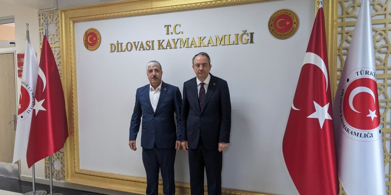 Başkanı Ömeroğlu'ndan  Kaymakam Kubilay'a Ziyaret