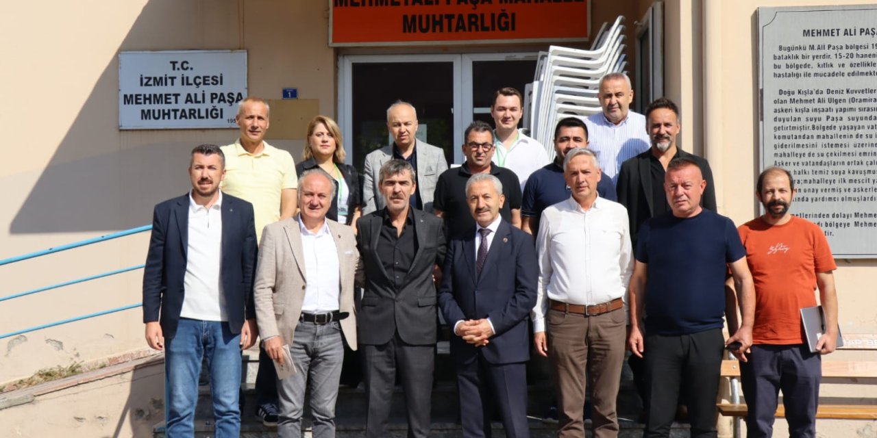 Mehmet Ali Paşa’ya çözüm odaklı ziyaret