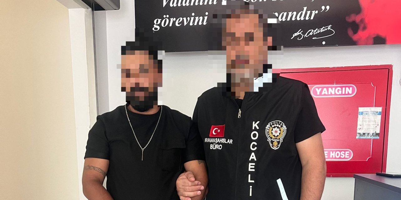 Çocuğa nitelikli istismar suçundan aranan Y.C. Kocaeli’de yakalandı