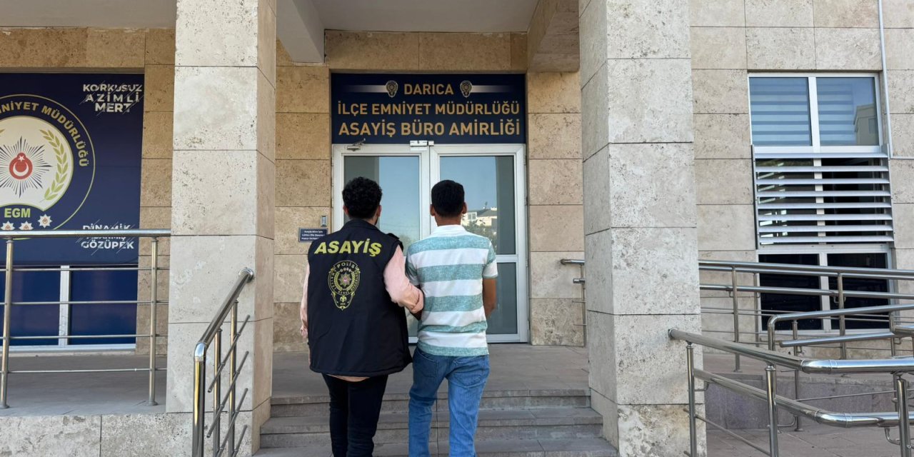 2 ayrı dolandırıcılık suçundan aranıyordu! Darıca'da yakalandı