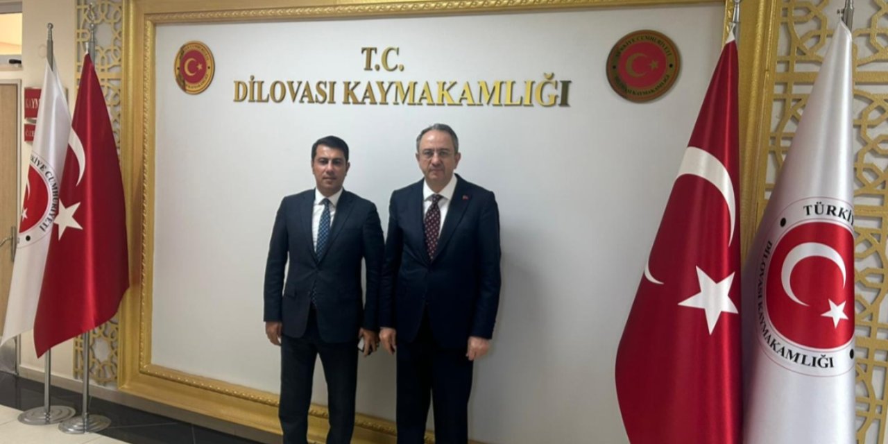 Dilovası Kaymakamı Dr. Metin Kubilay'a Ziyaret