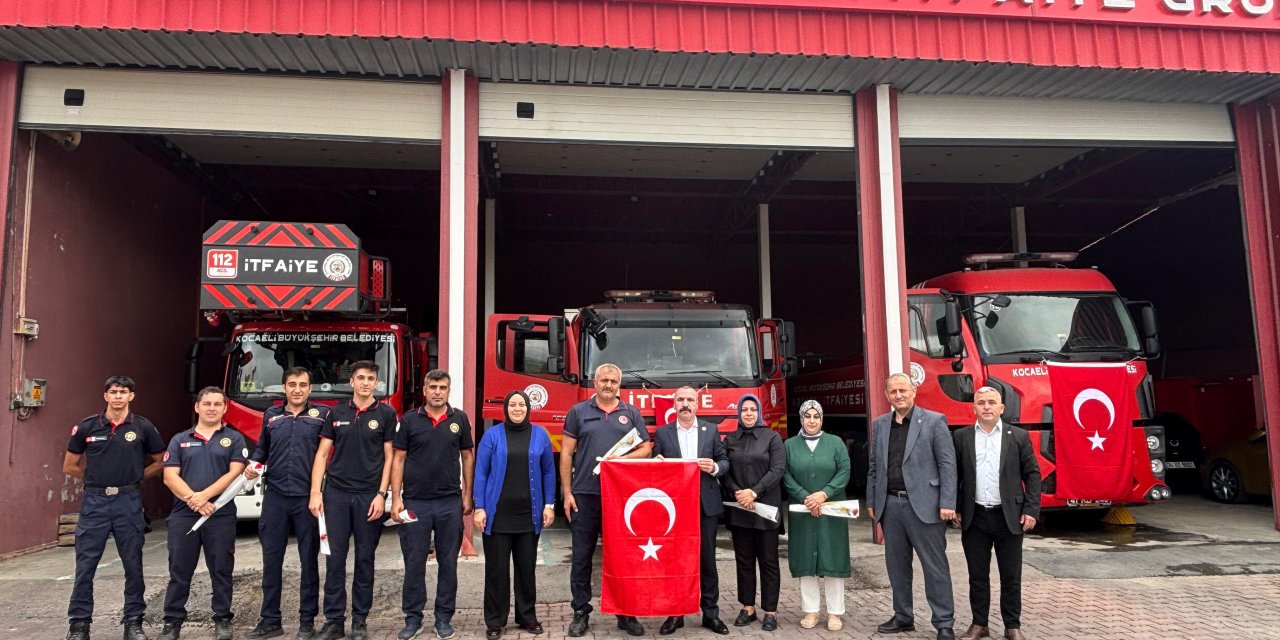 MHP’den İtfaiye Haftası Ziyareti