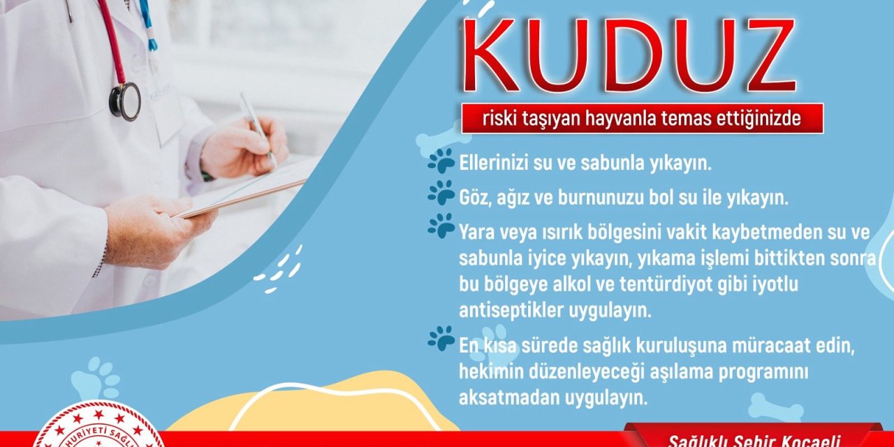 Kocaeli İl Sağlık Müdürlüğü'nden Önemli Uyarılar!