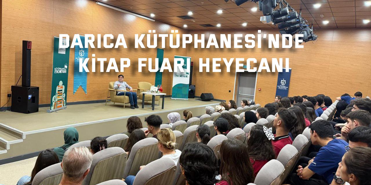 Darıca Kütüphanesi’nde Kitap Fuarı heyecanı